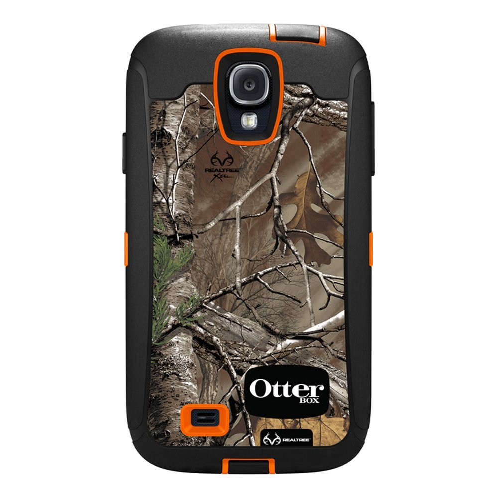 OTTERBOX DEFENDER SERIES Case and Holster for Samsung Galaxy S4 - Carrier Packaging - Realtree Camo - Black