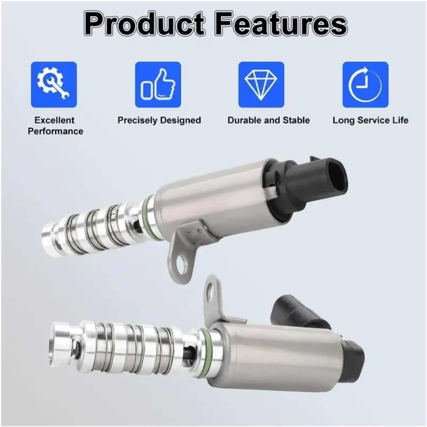 Fuel efficient and smooth 24355-2E100 Intake&Exhaust Engine Variable Valve Timing Fit For Kia Soul Fit For Elantra Oil Flow Control Valve 24375-2E100 Plug and Play