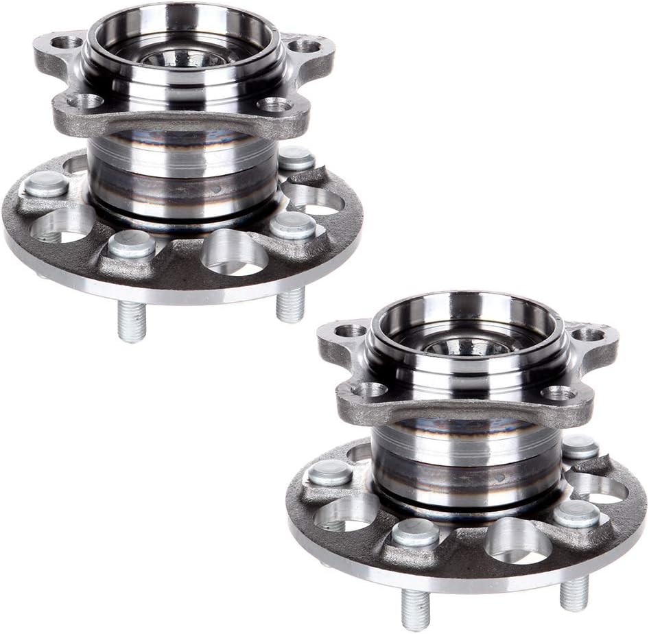 512284 Rear Wheel Bearing and Hub Assembly Fits 04-06 For Lexus RX330, 07-09 For Lexus RX350, 06-08 For Lexus RX400h, 04-2013 For Toyota Highlander, 09-2013 For Toyota Venza 5 Lugs Non ABS