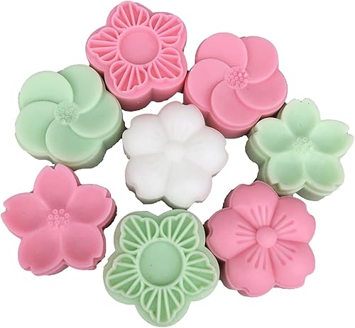 Miniatura 8 de Moldes de jabón de silicona de 4 cavidades con forma de flor exquisita, diseño único, las mejores ideas de regalo para amantes de los hechos a mano,