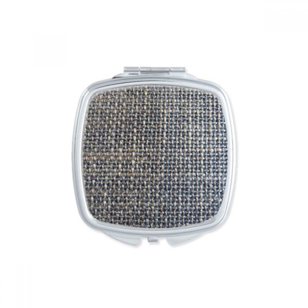 Miroir denim jean cowboy de poche compact pour éviter le maquillage qui coule en déplacement