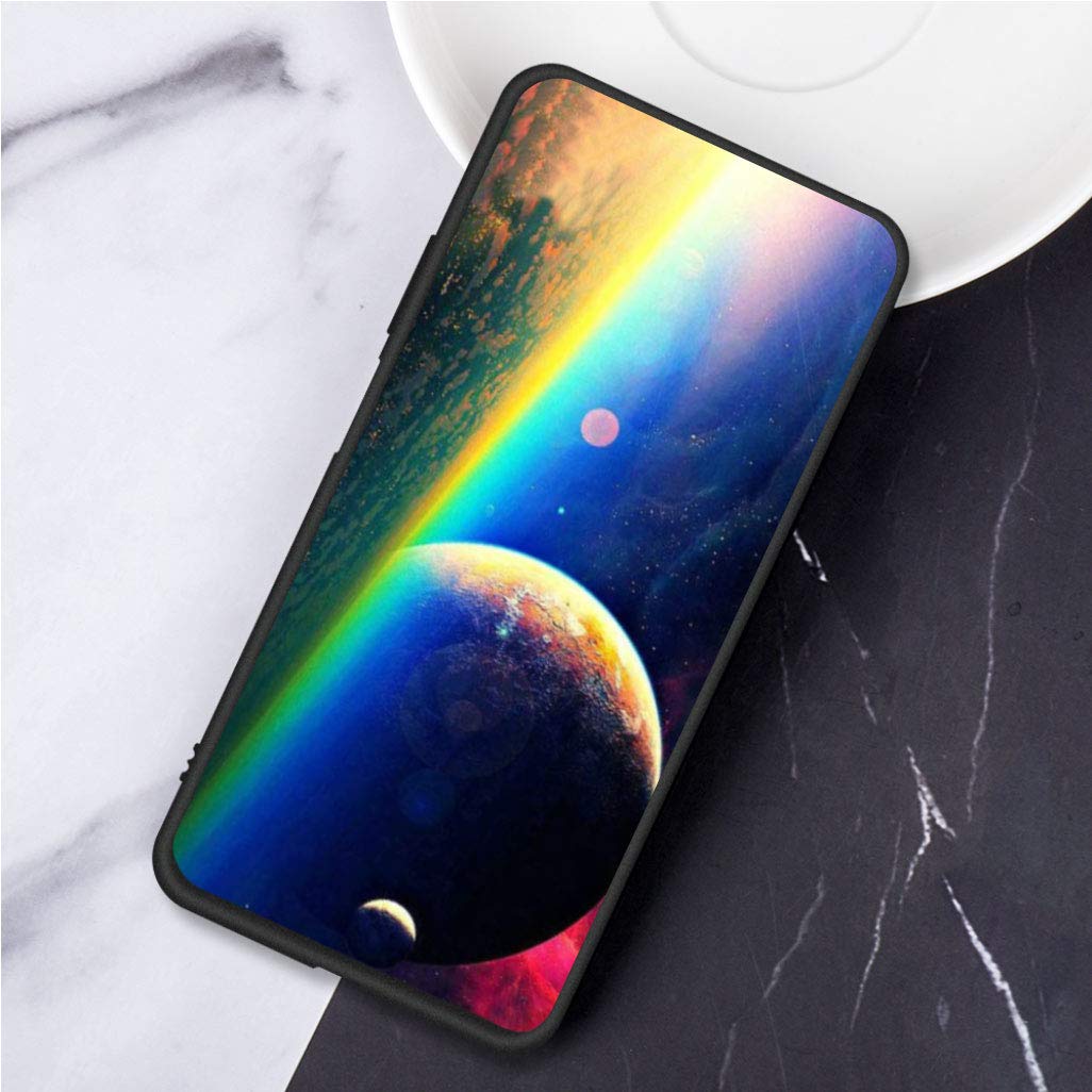 Custodia Morbida In Silicone TPU Per Oppo Realme C21 (6.5'') – Cover Sottile Antigraffio, Antiurto, Colore Nero
