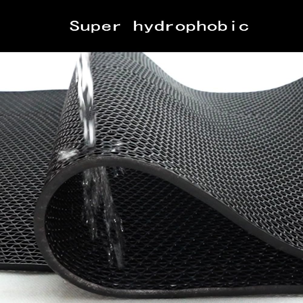 PVC Drainage Floor Mat Non-Slip Commercial Wet Area Mat for Outdoor and Indoor Restaurant Kitchen Bar Swimming Pool Splash Matting Water Drain Flooring Mat (Black, 4FTX10FT) — Amazon image 7