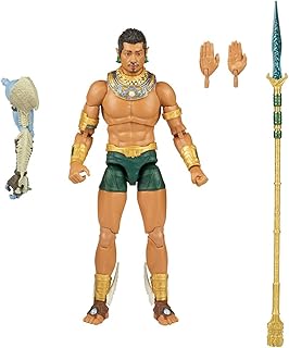 Marvel Legends Series Black Panther Wakanda Forever Namor 6-inch MCU Action Figure Toy, 3 Accessories, 1 Build-A-Figure Part