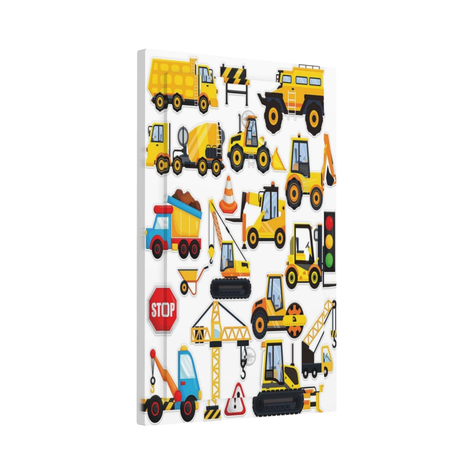 Plaque murale vierge interrupteur motif camion design haut de gamme