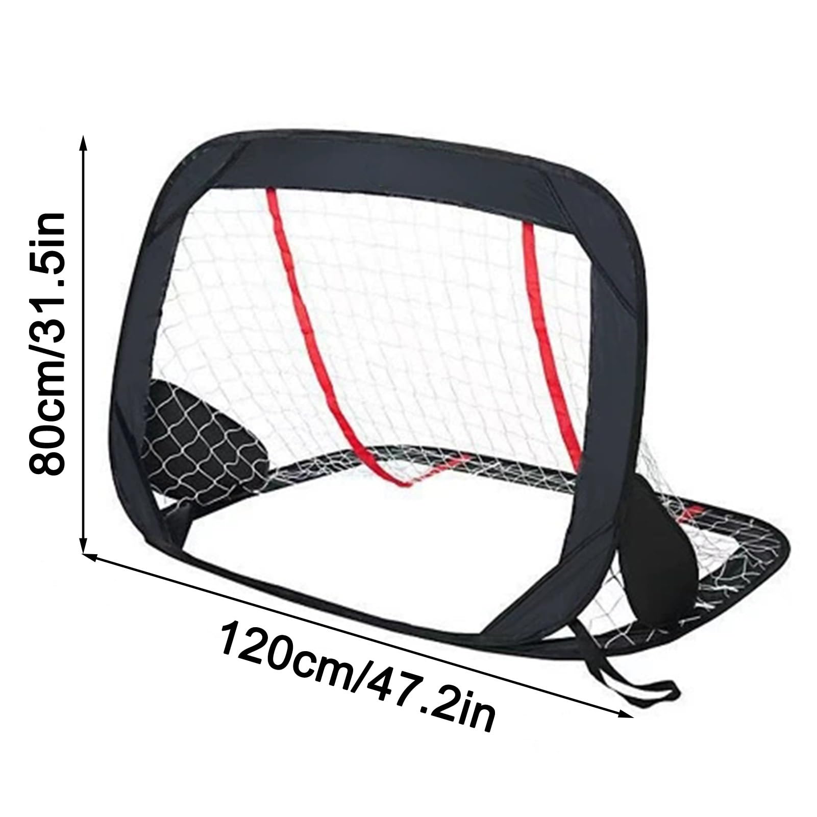 Porterías de fútbol Equipo de Entrenamiento de porterías de fútbol a pequeña Escala, con Bolsa de Transporte portátil, para Juegos Juveniles al Aire Libre.
