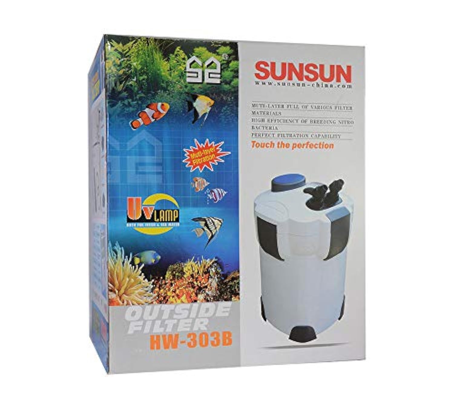 SUNSUN HW-304B Canister Filter with UV Sterilizer