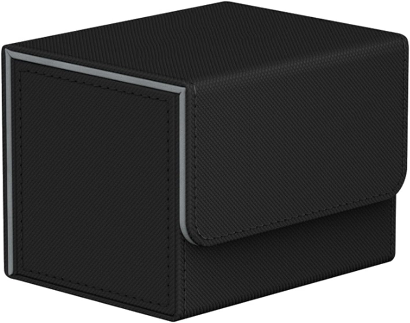 HG CHASING TRIBEDeck Case, Trading Card Case, Magnet, PU, Leather, Holds 220 Cards, Side Slot, Large Capacity, Sleeve Compatible, Trading Card Case