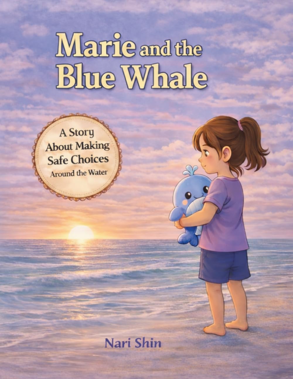 Marie and the Blue Whale: A Story About Making Safe Choices Around the Water      Paperback – Large Print, January 15, 2026