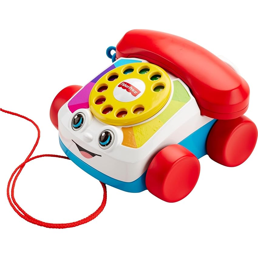 Immagine del prodotto Fisher-Price- Telefono Parlante Trascinabile, Giocattolo per Bambini 1+ Anni, FGW66