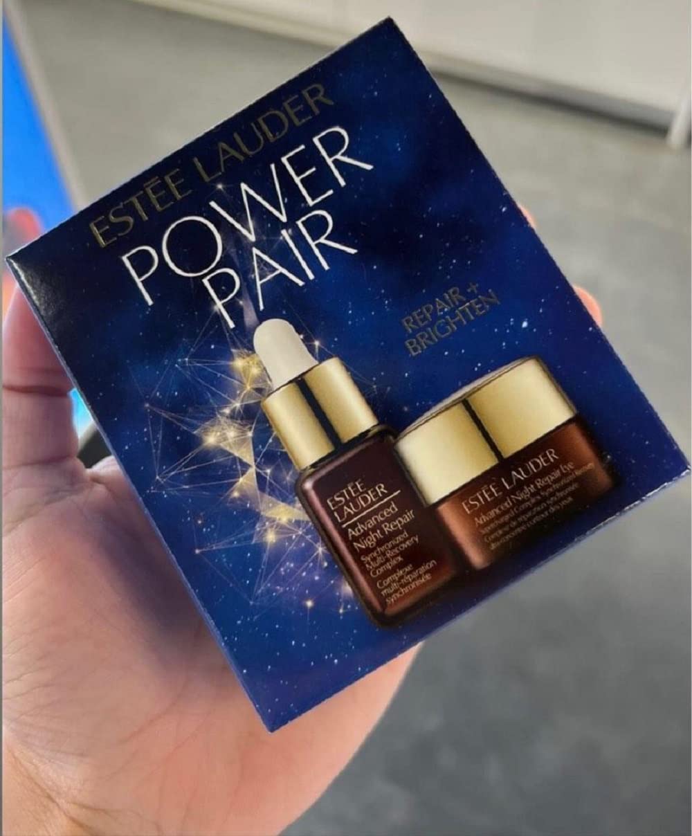 Estée Lauder - Power Pair – Advanced Night Repair 7 ml + Advanced Night Repair Eye 5 ml – Travelset
