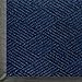 WaterHog Eco Premier | Commercial-Grade Entrance Mat with Diamond Pattern & Rubber Border | Indoor/Outdoor, Quick-Drying, Stain Resistant Door Mat (Indigo, 3x5)
