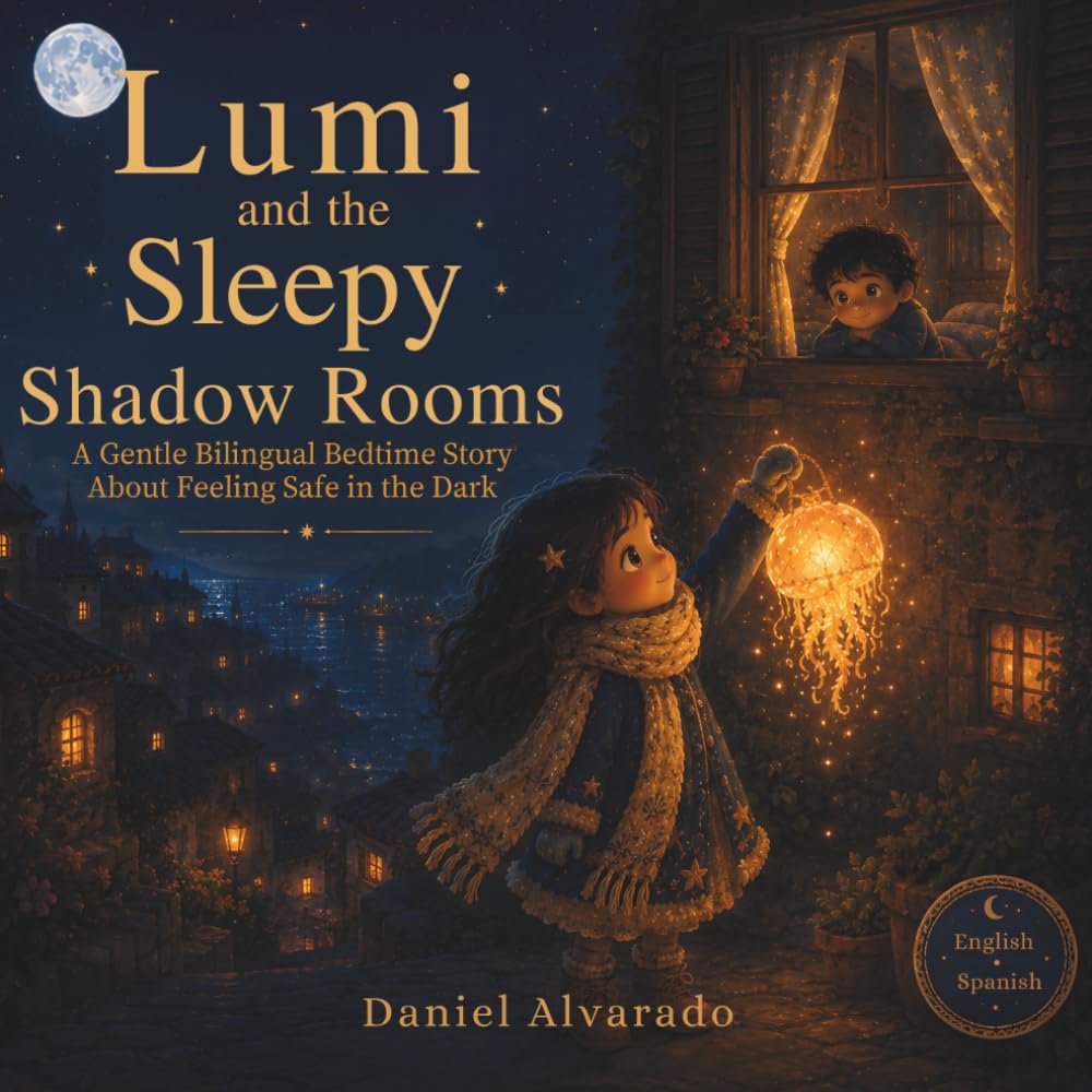 Lumi and the Sleepy Shadow Rooms: A Gentle Bilingual Bedtime Story About Feeling Safe in the Dark (THE GENTLE GOOD NIGHT)