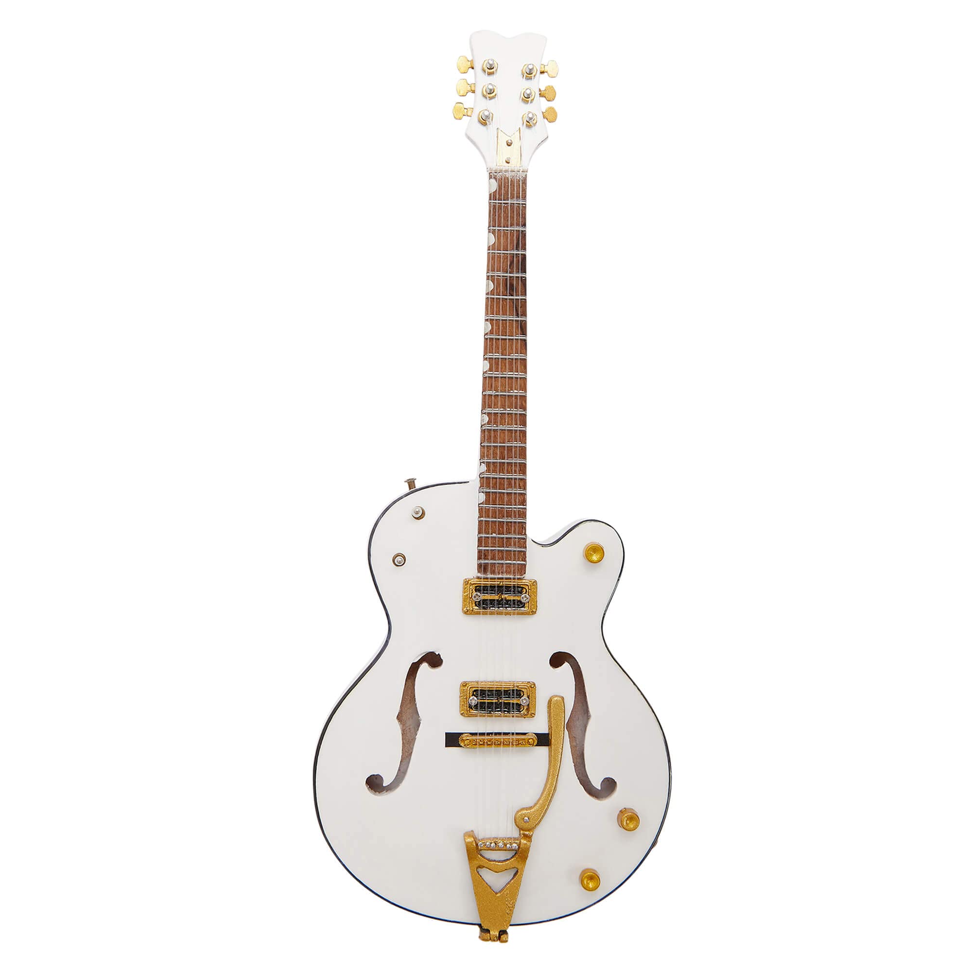 Axman Stephen Stills (Buffalo Spring): Gretsch White Falcon – miniaturowa imitacja Wielkiej Brytanii