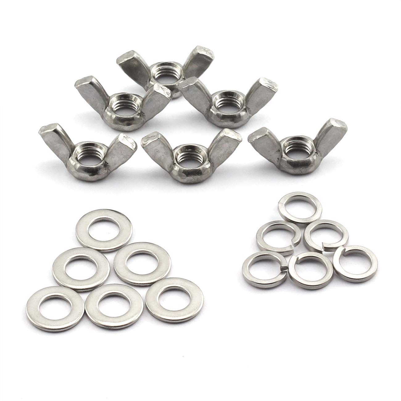 50Pcs Wing Nuts Assortment Wing Nuts Assortment Kit 304 Stainless Steel Nut Replacement DIN 315 Hardware Parts (M3), Wing Nuts - Canada 50Pcs Wing Nuts Assortment Wing Nuts Assortment Kit 304 Stainless Steel Nut Replacement DIN 315 Hardware Parts (M3), Wing Nuts - Canada