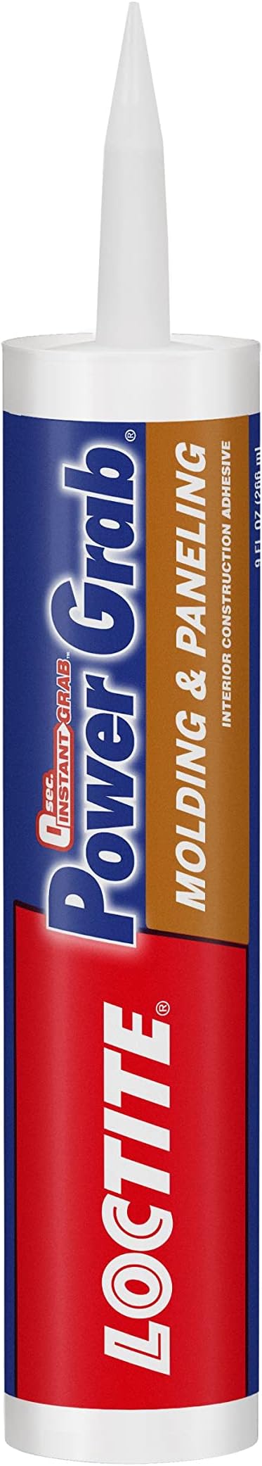 Power Grab Express Molding & Paneling Construction Adhesive, 9 fl oz Cartridge, 1 Pack