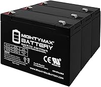 Vista 11 de Mighty Max Battery ML12-6F2-6 voltios 12 AH, terminal F2, batería recargable SLA AGM