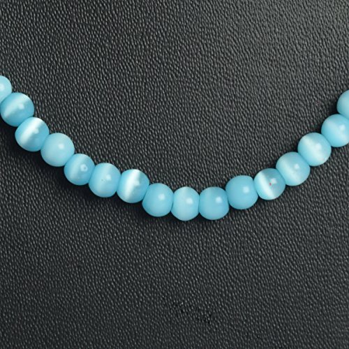 GEMHUB 72.00 Ct Blue Turquoise Crystal Energy Healing Power Materials 1 Strand 16" DR-2963