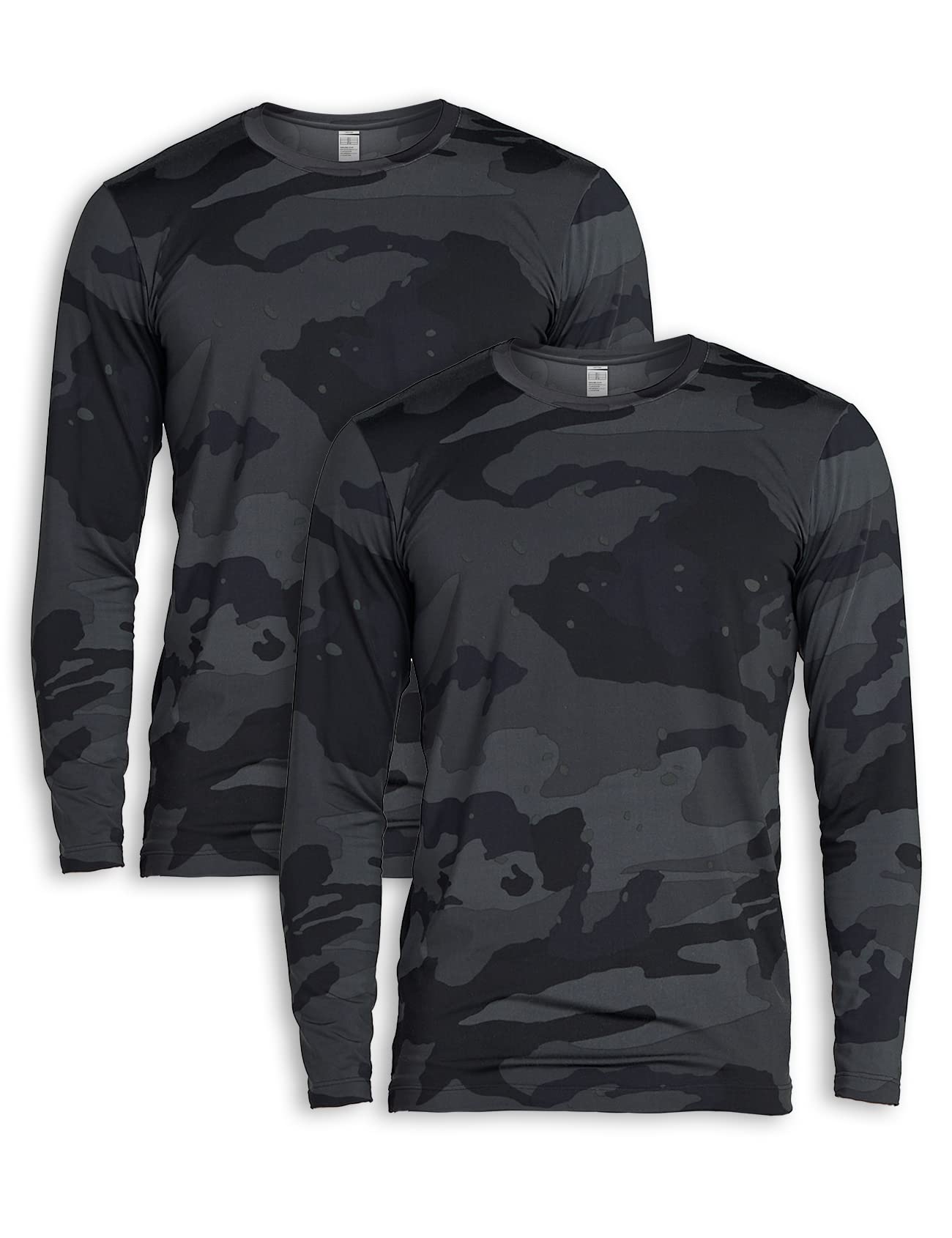 LAPASA Pacco da 2 o 1 Maglia Termica Peso Uomo Maniche Lunghe Canottiera Strato Base - Invernale Sport Allaperto Escursionismo Sci Snowboard M09/M26/M55