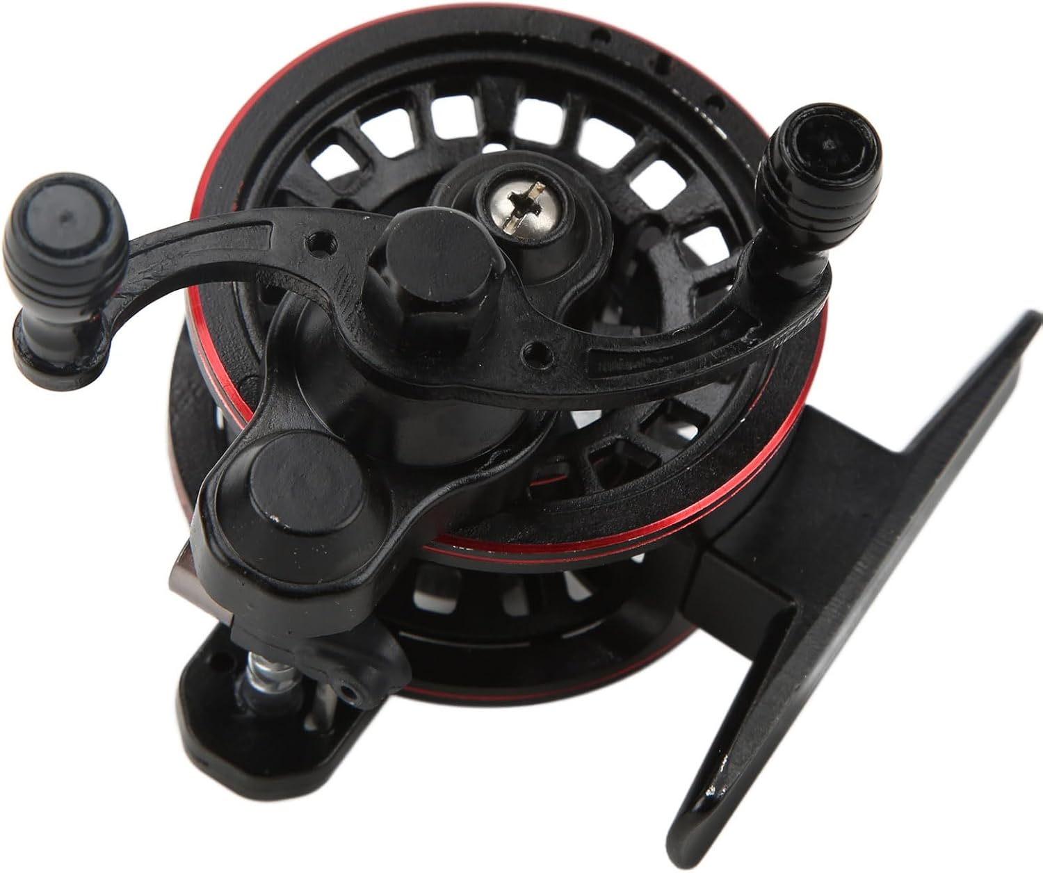 VBESTLIFE Double Speed Rock Fishing Reel, Ambidextrous, Black, Spinning Technique