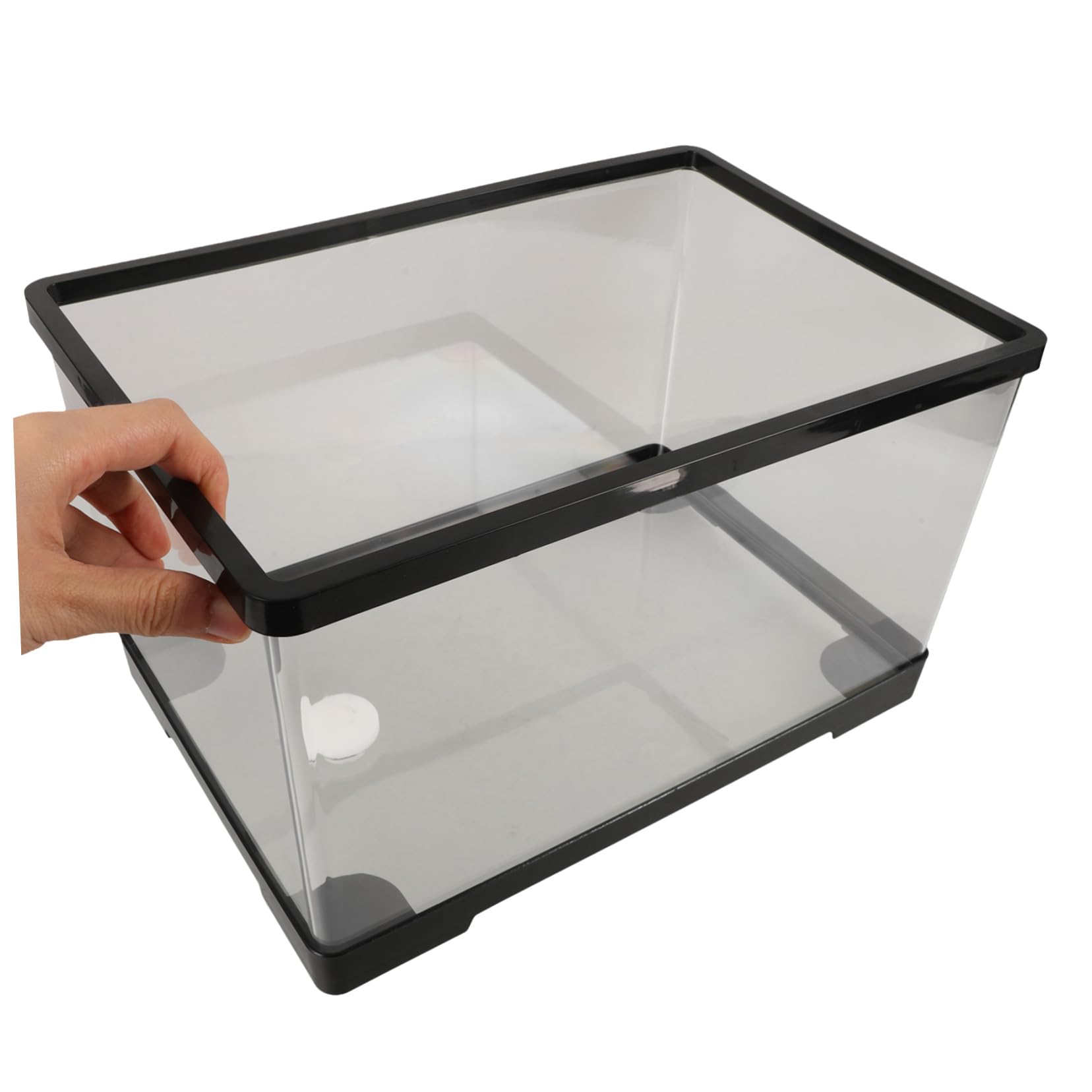 Happyyami Mini Aquarium Aquarium Kit Tank Desktop Schildkröte Zucht Box