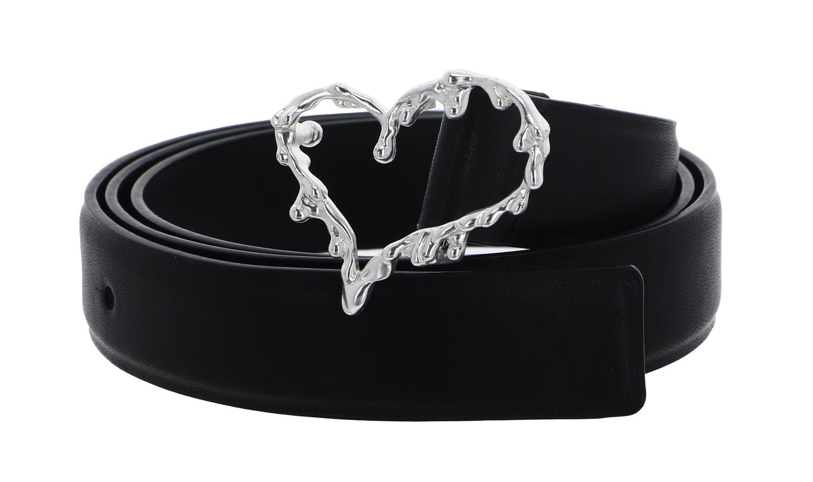 Desigual Women's Black Zalio Leather Belt, 95