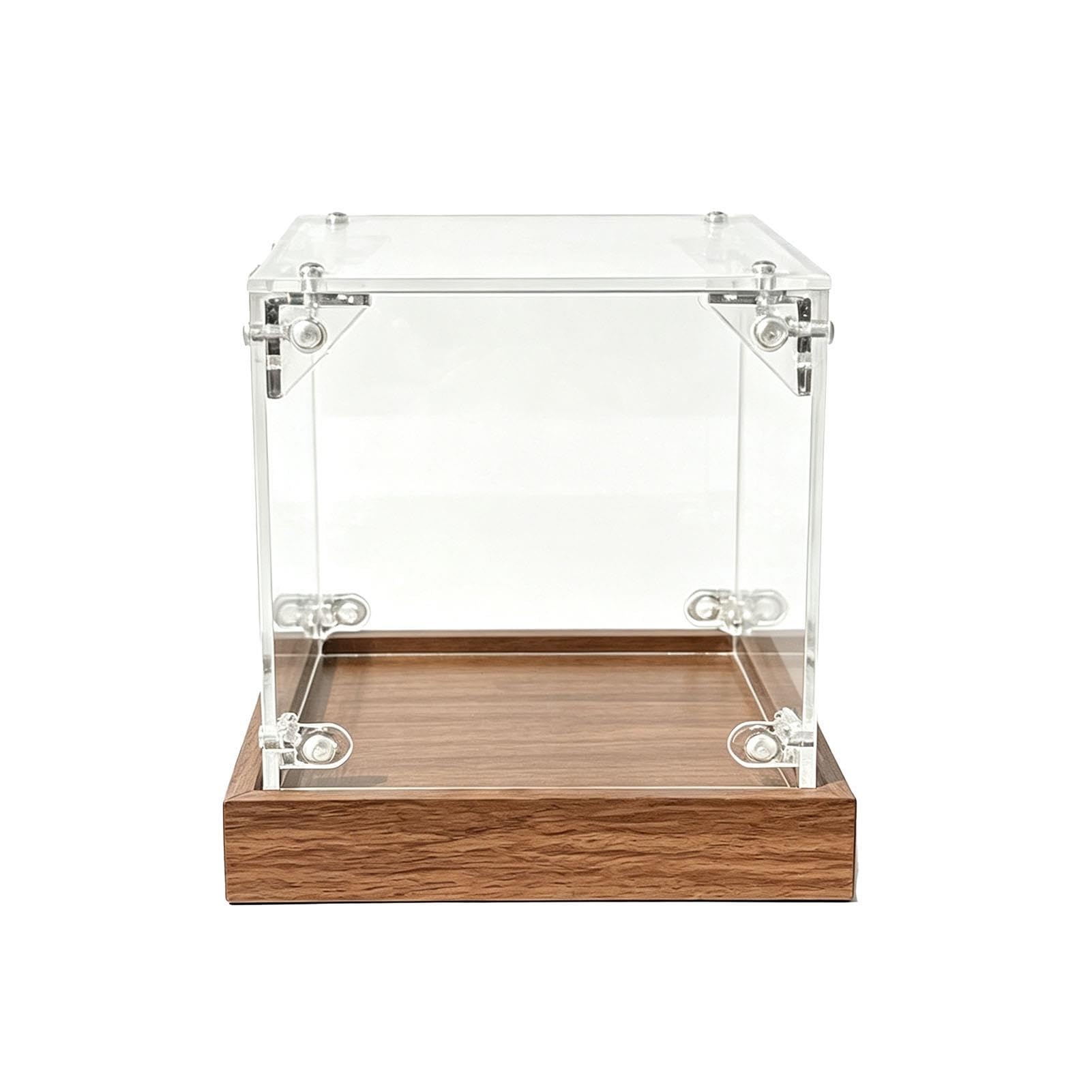 Boîte De Présentation Cubique en Acrylique Transparent avec Socle