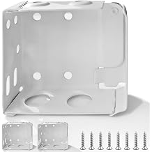 2 PCS Mini Blind Brackets, Metal Window Blind Brackets 2-1/2" x 2-1/8"