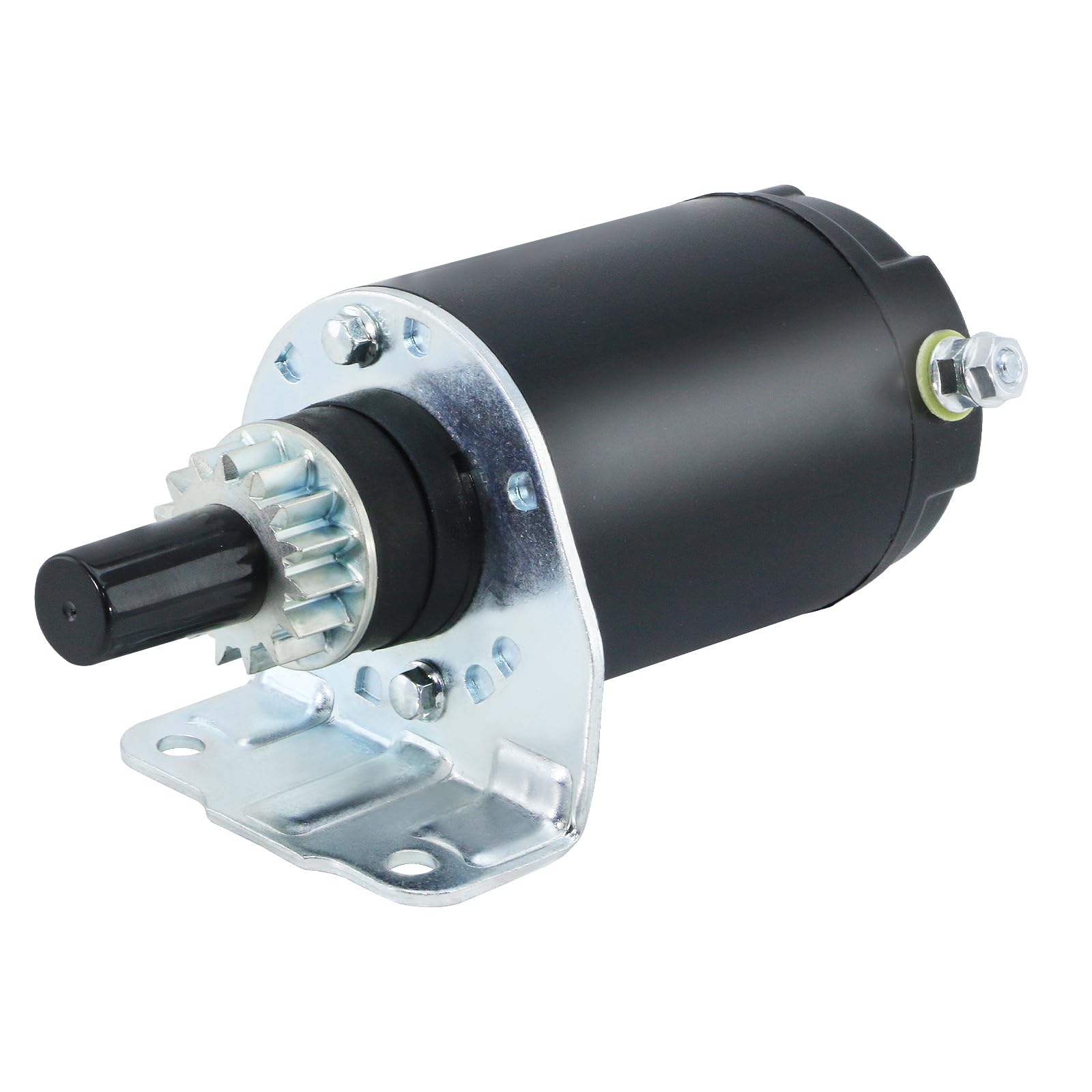 Steel Gear Starter New Replace for 15 Teeth Cub Cadet John Deere Toro Briggs & Stratton 16 18 21HP 691564, M143512, 693469, 808106, 844717, 0C2881, 72881, C2881, C2881A, SBS0028, 41022019 5776N
