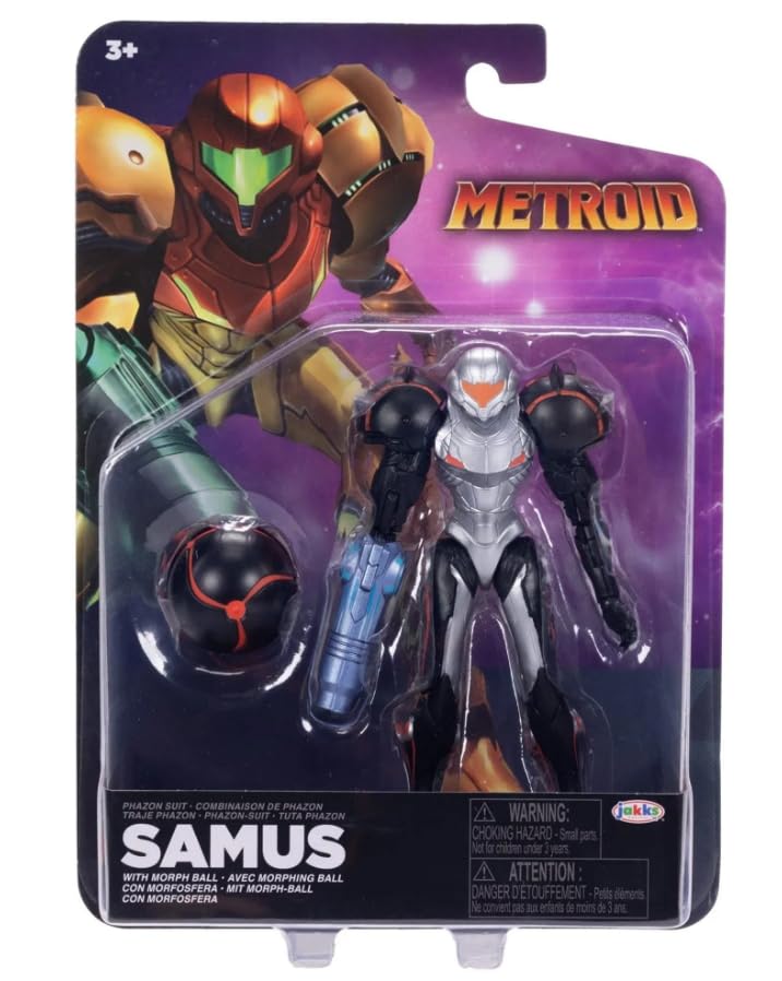 メトロイド サムス with モーフボール アクションフィギュア 新品 輸入品 Amazon.co.jp: JAKKS パシフィック メトロイド ファゾンスーツ