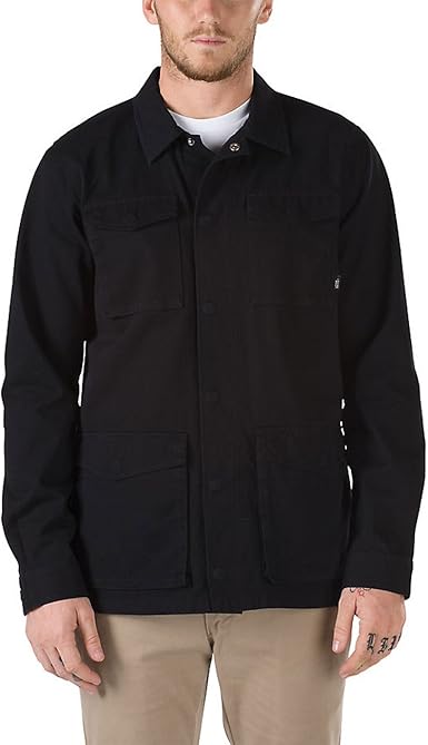 vans black jean jacket