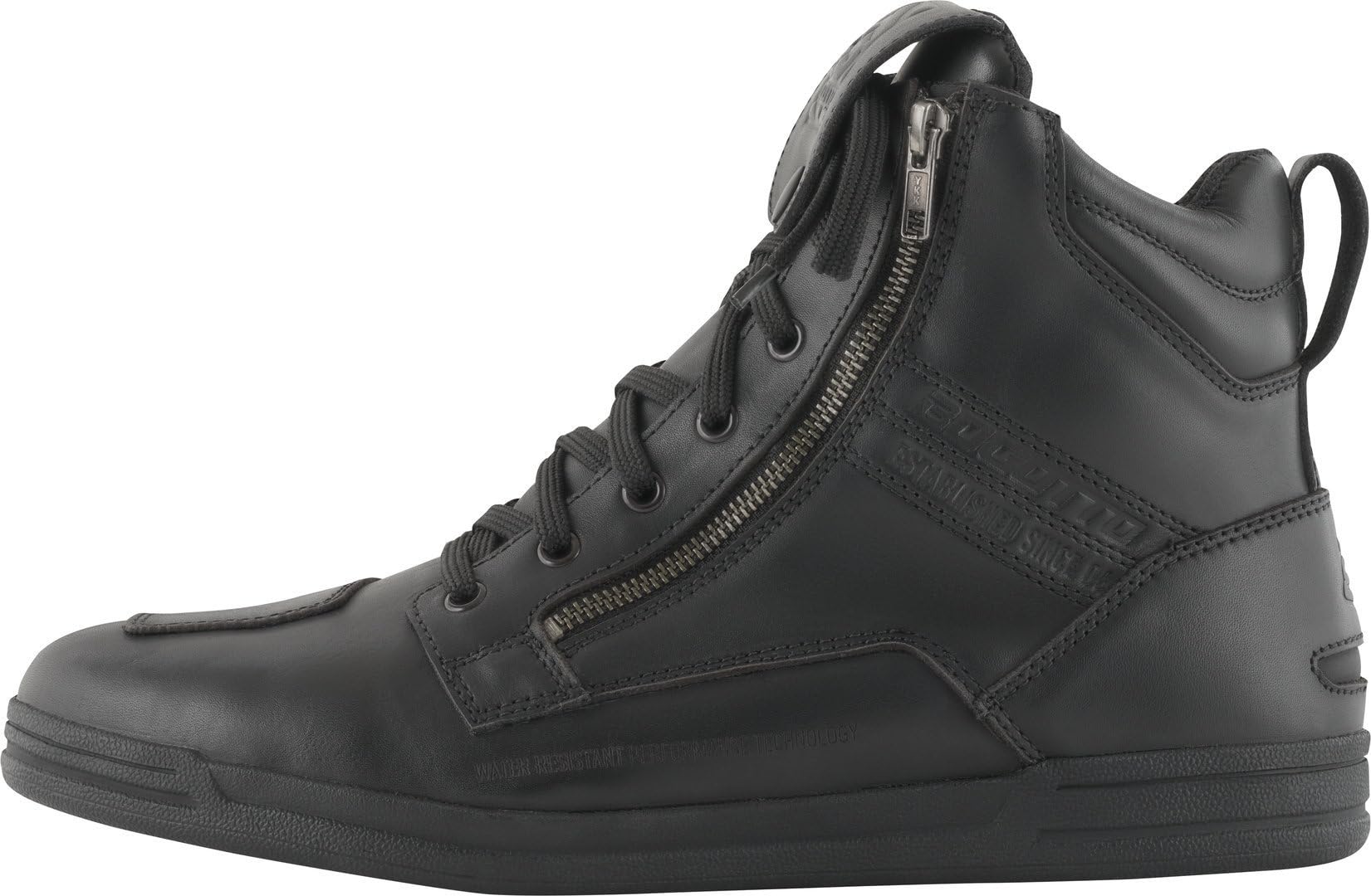 Bogotto Brooklyn wodoodporne buty motocyklowe, czarny, 36