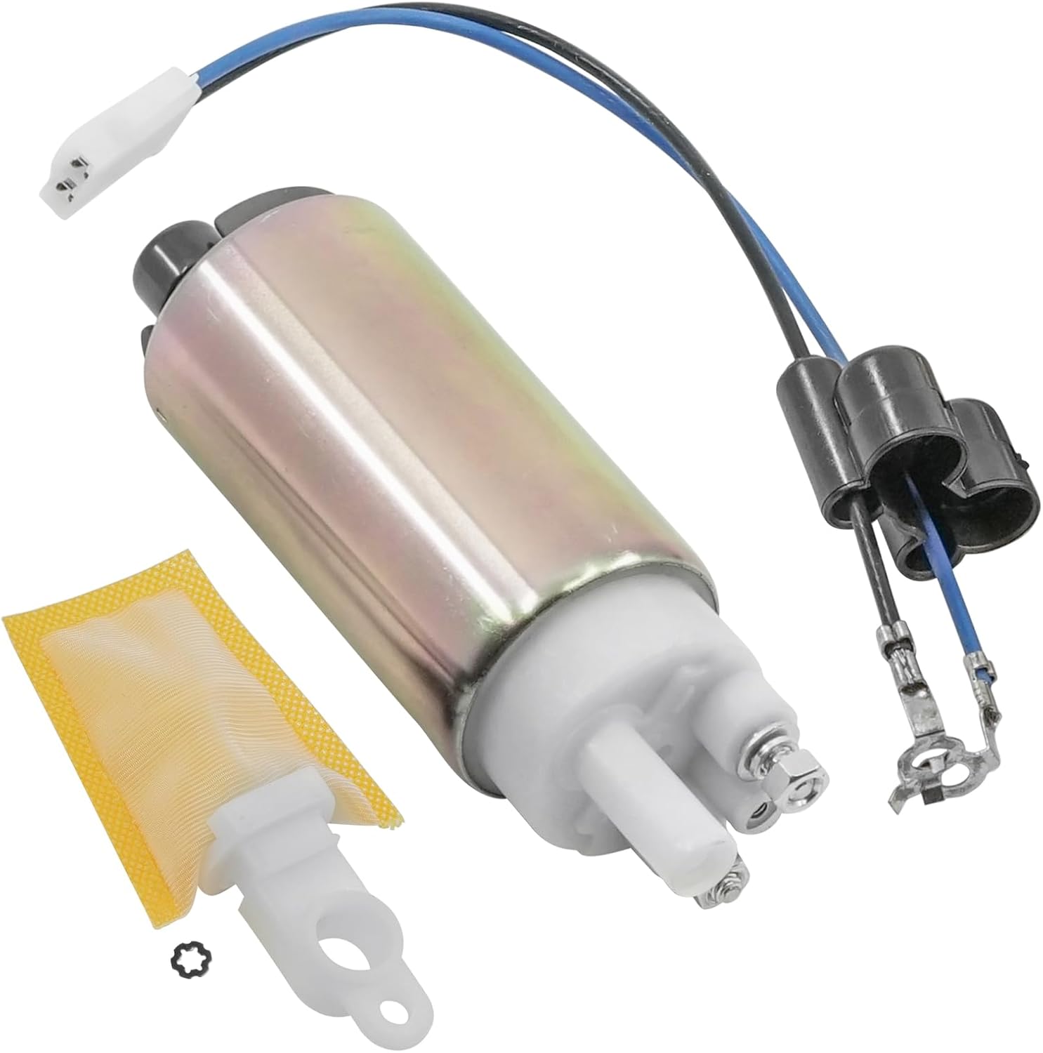 Powersports Replacement Parts for Fuel Pump w/Filter Strainer for Yamaha 5PX-13907-00-00 5PX-13907-01-00 Mod-C33C-27129