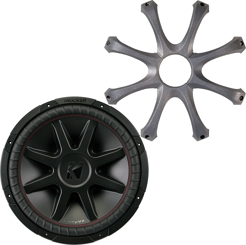Amazon.com: KICKER Subwoofer and Grille Package of 2 Items: 15