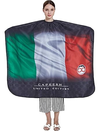 LEONAL Unisex Baber Cutting Cape Hairdressing Salon Hair Styling Cloth Apron Cover Gown (50