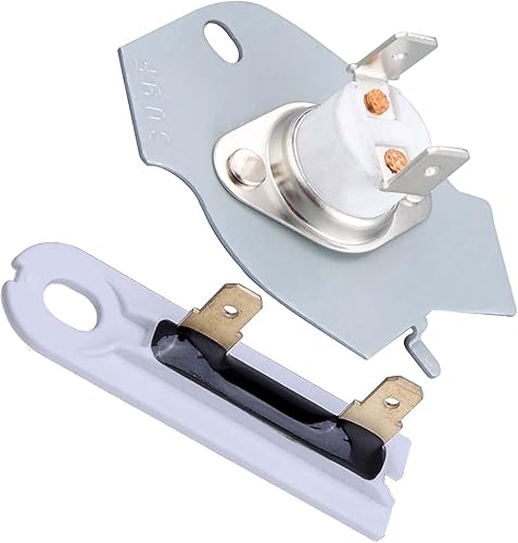 Lifetime 3977393 - Kit de corte térmico para secadora y fusible térmico de secadora 3392519, ajuste exacto para Whirlpool Kenmore Maytag: reemplazo