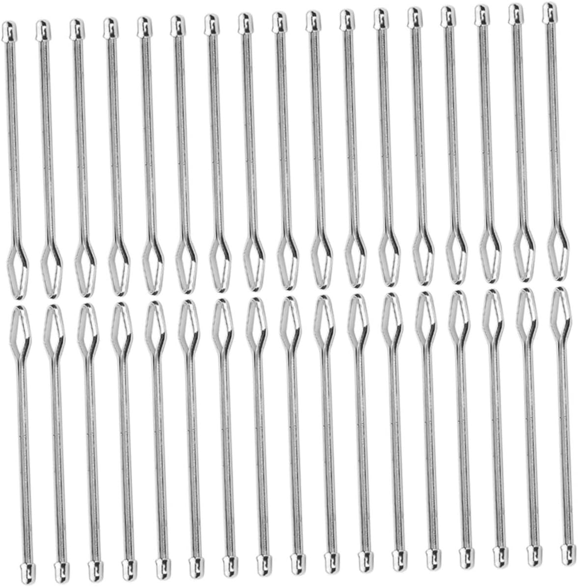 NUOBESTY 200pcs Drawstring Threader Tool for Sewing Accessories and Knitting Material for Threading Thin Threads and Elastic Bands