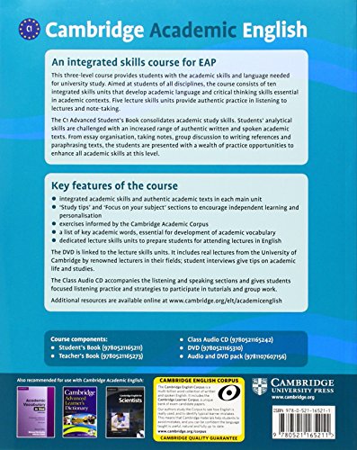 Cambridge Academic English C1 Advanced Student's