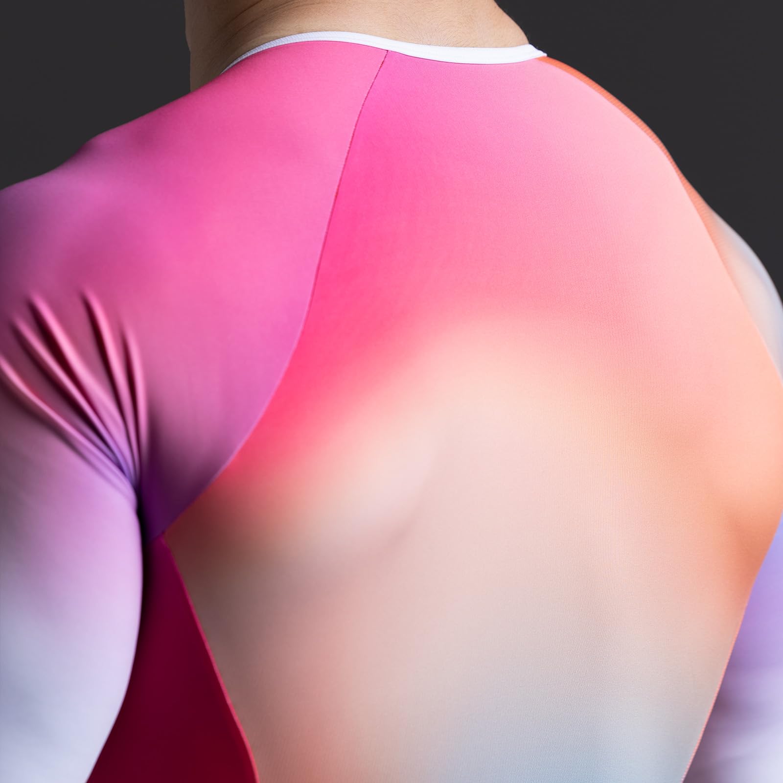 MY KILOMETRE Męski Kombinezon Triathlonowy z Krótkim Rękawem – Jednoczęściowy Trisuit Oddychający i Szybkoschnący z Tylną Kieszenią