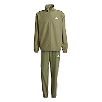 adidas Uomo 3 STRIPES WOVEN TRACKSUITS, olive strata