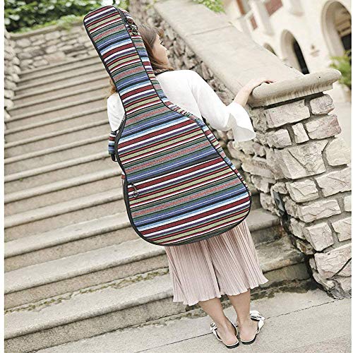 Mousse Case Sac Guitare Acoustique Bohemian Souple rembourré 40/41 Pouces Sac à Dos de la Guitare avec des oreillers Cou… - Les Beatles, Paul McCartney, John Lennon, RIngo Starr, George Harrison Mousse Case Sac Guitare Acoustique Bohemian Souple rembourré 40/41 Pouces Sac à Dos de la Guitare avec des oreillers Cou… – Image 3