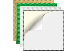 4 Pack Peel and Stick Building Baseplates