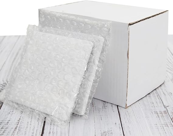 48 Pack Sublimation Blanks Coasters Bulk, 4 Inch Glossy White Glazed Ceramic Tiles Bulk with Cork Backing Pads, Heat Transfer Cup Mat for DIY Crafts Home Kitchen Decor (Square 48PCS)