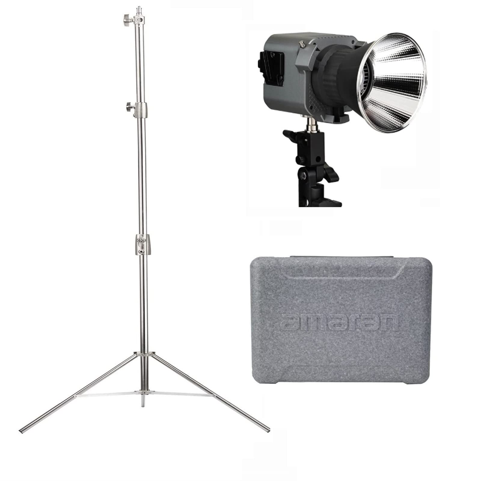 Amazon | Aputure Amaran 60x S 2.8M ステンレススチール製ライト
