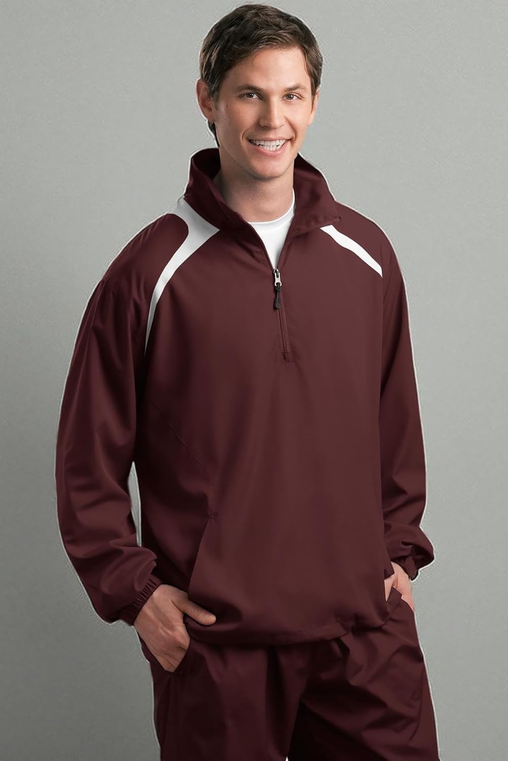 SPORT-TEK Unisex Half Zip Wind Shirt