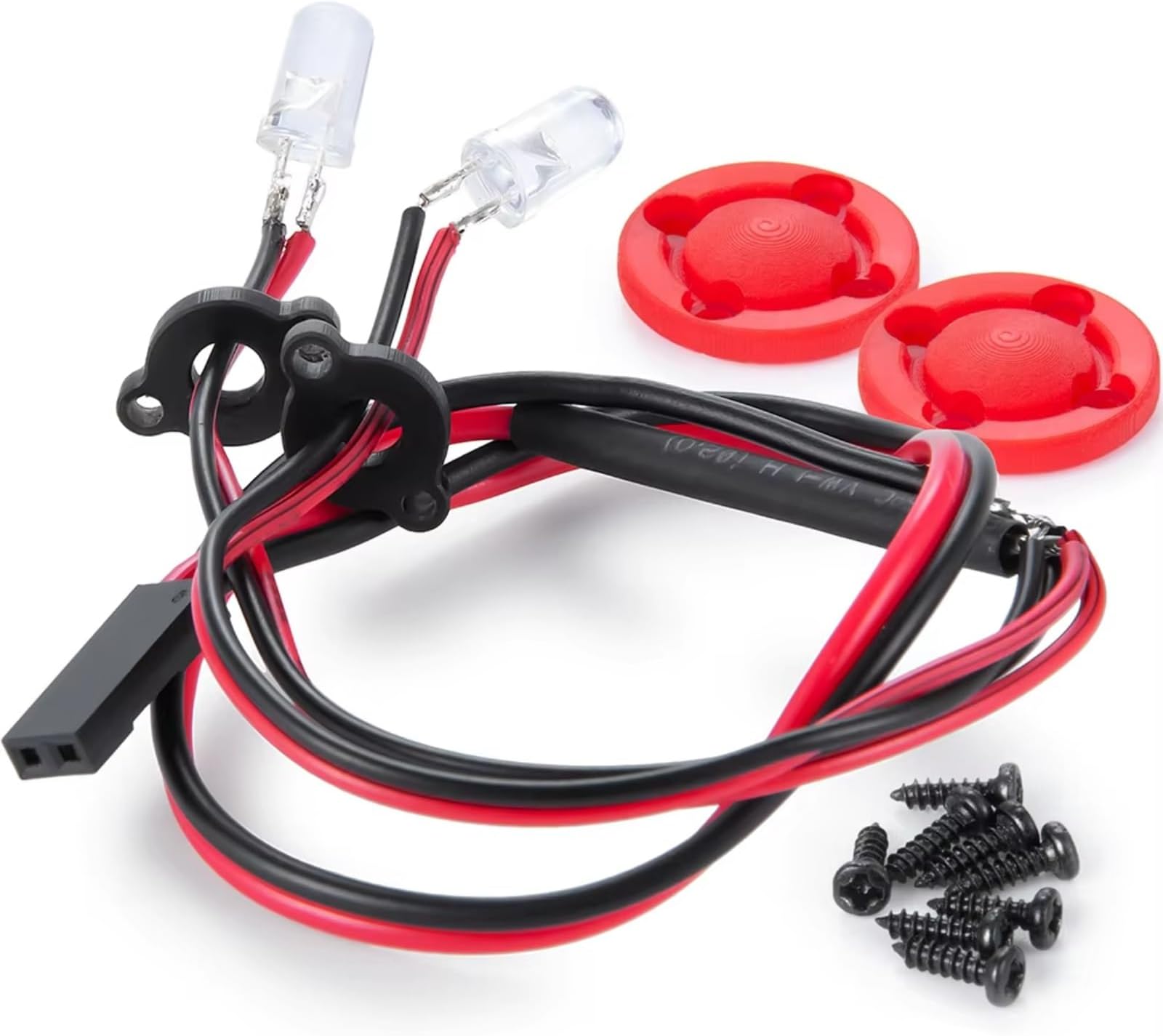 RC Car Light Strips Kit For Phoenix VPS09007 For Vanquish VS4-10 1/10 RC Car Taillight Spotlight Red Light Products Parts Upgrade Accessories