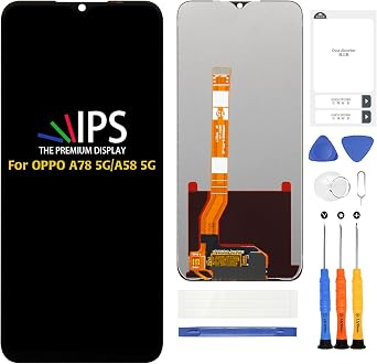 A-MIND ل Oppo A78 5 G CPH2483 CPH2495 6.56 "شاشة LCD استبدال شاشة LCD تعمل باللمس محول الأرقام الجمعية الشاشة مع أدوات الإصلاح