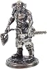 Garneck Miniature Samurai Figurine Cupronickel Action Figure Authentic Japanese Armor Sculpture Unique Decor Collectible Desk Ornament