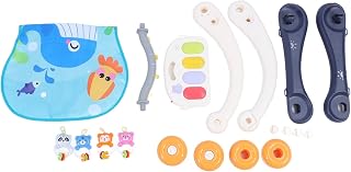 Play Mat Walker with Musical Activity Piano Gym, Multifunctional Toddler Activity Center, ry Development Toy for Infant New with Height, Includes
