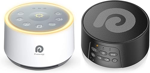 Dreamegg Paquete D1 con máquina de sonido D3 Pro para dormir, máquina de ruido blanco recargable para dormir, 29 sonidos de alta fidelidad, batería disponible en Yaxa Colombia